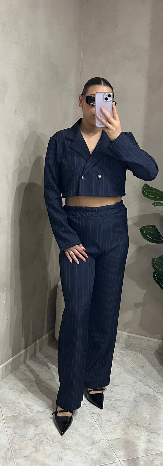 Tailleur Gessato