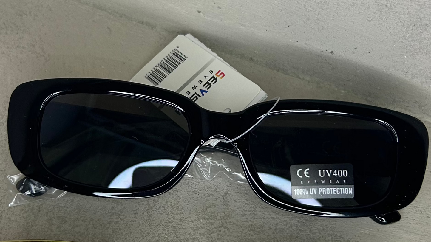 Sunglasses Y2K Nero