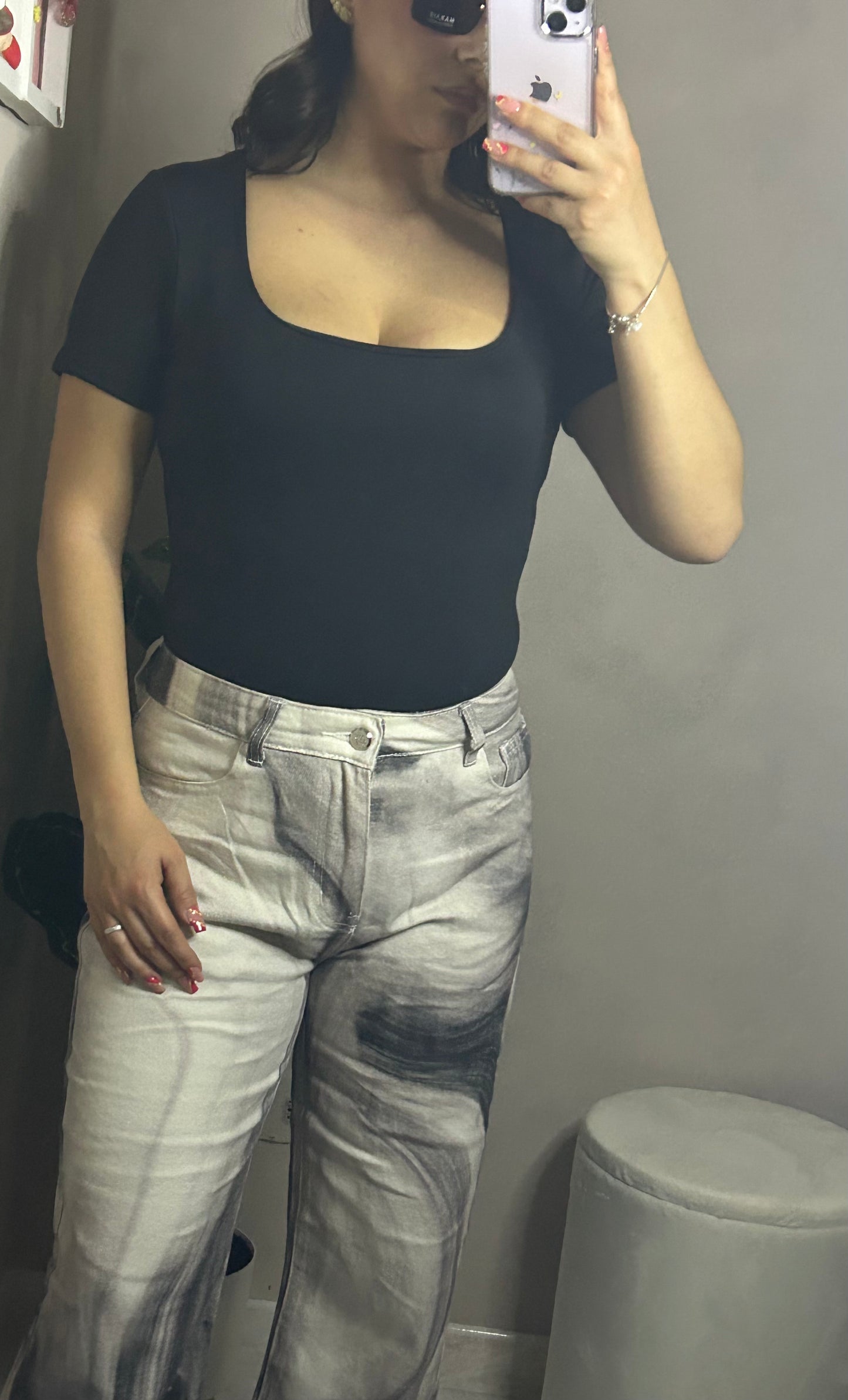 Body scollo quadrato